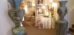 Mallory-Fields Interior Design Showroom featuring high end home furnishings for sale